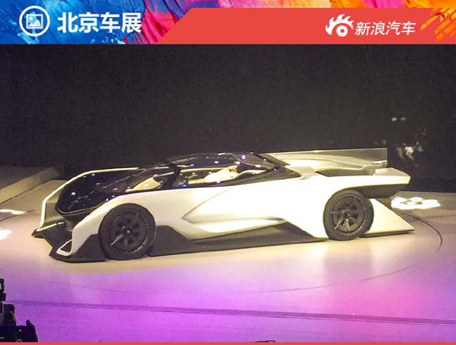 法拉第未来之夜 FF ZERO1概念车亚洲首秀
