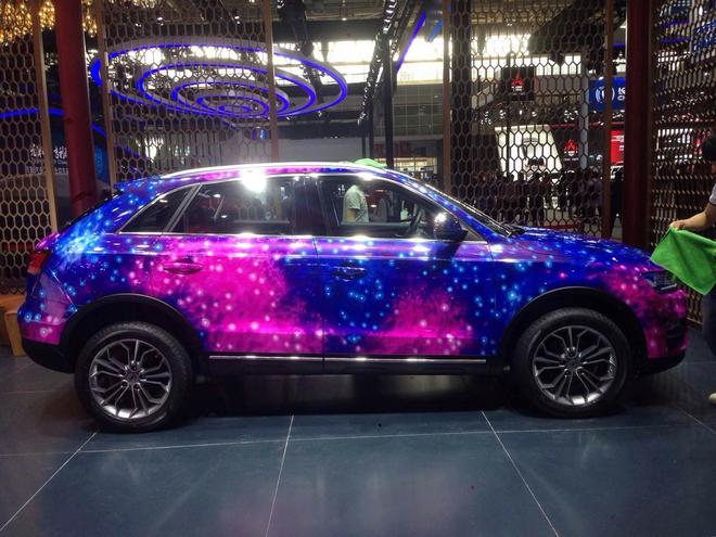 众泰SR7星空版北京车展亮相