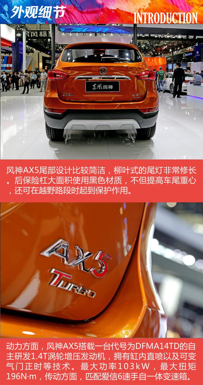北京车展静态解析 紧凑级SUV东风风神AX5