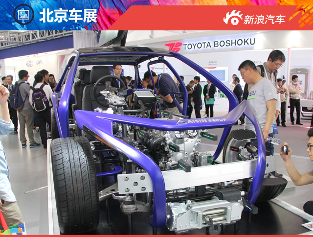 爱信精机 产品技术展示 模型车