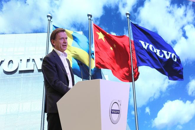 沃尔沃汽车集团总裁兼首席执行官汉肯·塞缪尔森致辞