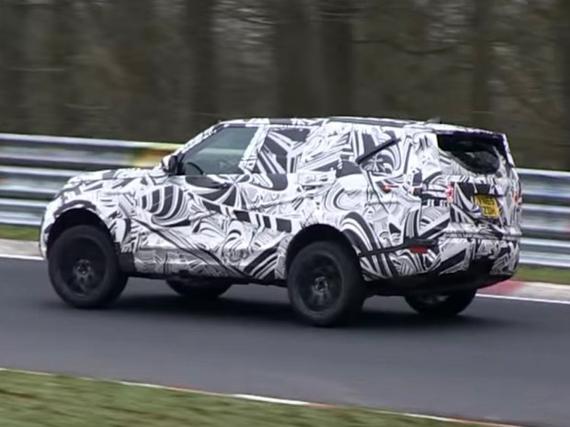 巴黎车展首发 路虎第五代发现谍照曝光