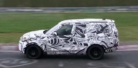 巴黎车展首发 路虎第五代发现谍照曝光