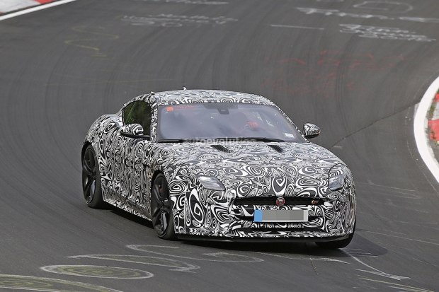 2017年3月亮相 捷豹新款F-TYPE谍照曝光 