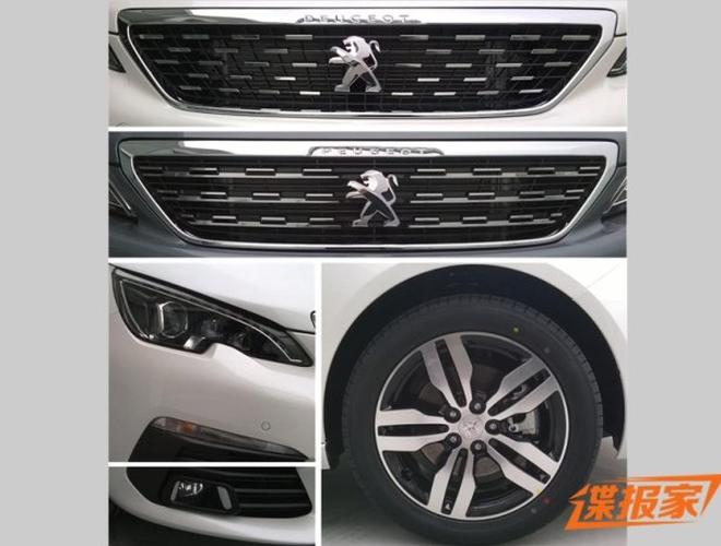 轴距增63mm/2种动力 曝全新308申报信息