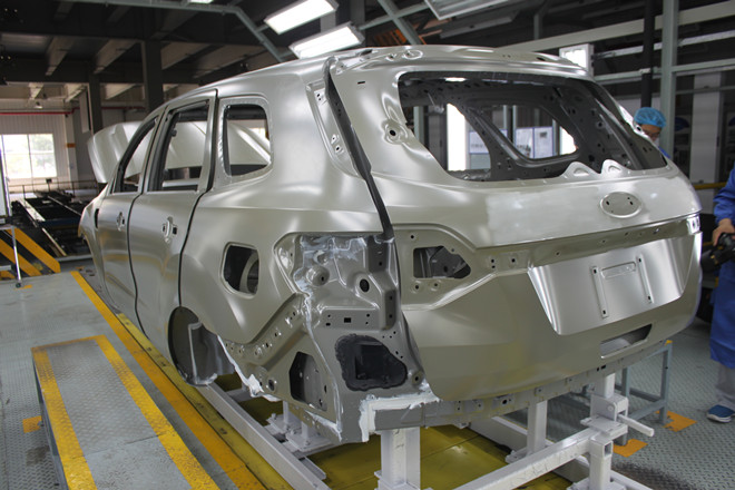 探访江铃福特小蓝工厂 福特撼路者诞生地