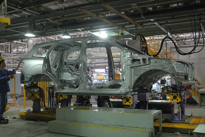 探访江铃福特小蓝工厂 福特撼路者诞生地