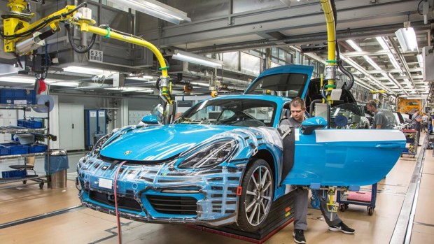 保时捷718 Cayman正式下线 9月正式交付