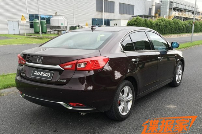众泰2016款Z500实车曝光 或6月底上市 