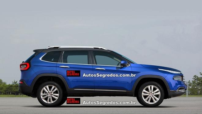 菲亚特全新SUV效果图