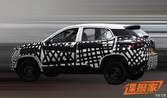 宝骏小型SUV谍照