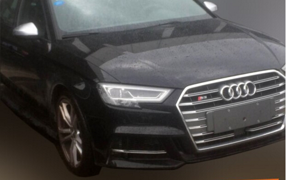 外观有调整 奥迪新款S3三厢版国内谍照