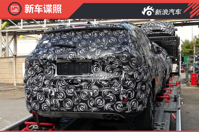 Jeep全新SUV内饰谍照首次曝光 11月亮相