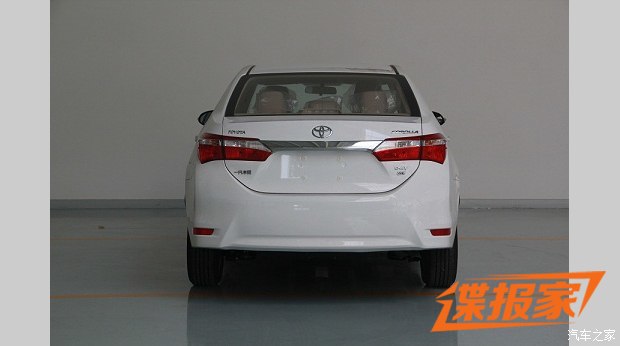 达116马力 卡罗拉1.2T车型申报图曝光