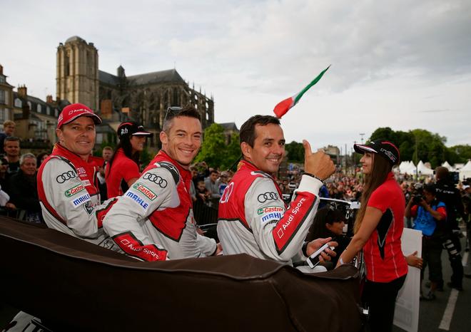 奥迪第18次站上领奖台