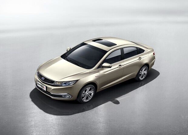 吉利帝豪GL内饰发官图 家族式设计风格