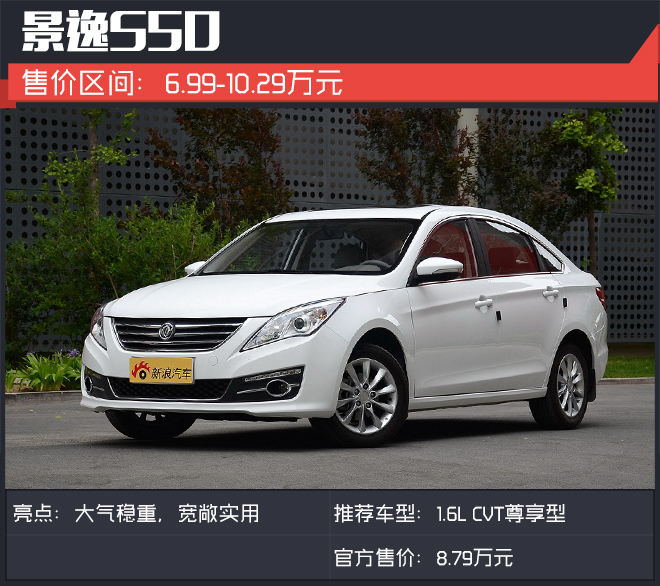 炎夏冰点价 10万内自主家轿帮你选