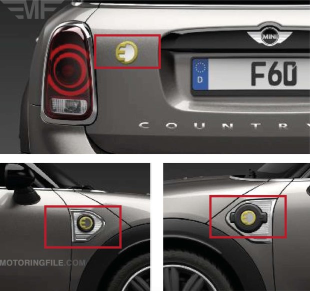 四驱布局 新MINI COUNTRYMAN E细节图