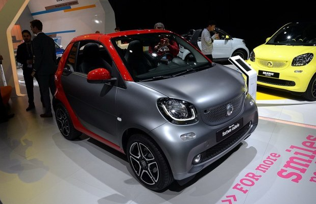 smart fortwo敞篷版7月6日上市 多款颜色
