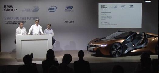 宝马发大招 机器人驾驶汽车2021年上路