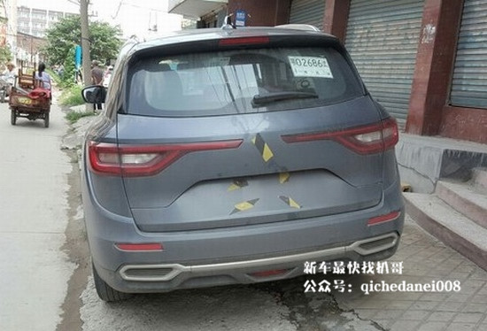 增加一个量级，东风雷诺全新科雷傲谍照