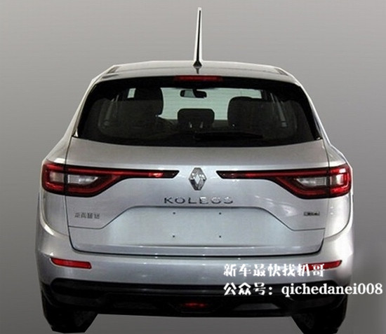 增加一个量级，东风雷诺全新科雷傲谍照