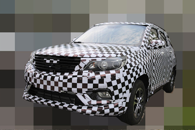 比速首款SUV实车谍照曝光 幻速旗下新品牌