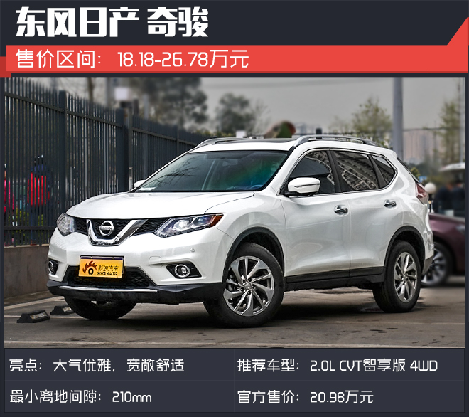 暴雨天真得需要辆SUV 这些车高人一等