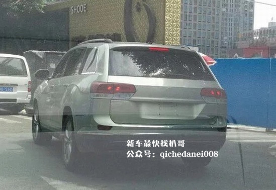 伪装大师 上汽大众要国产“大切诺基”