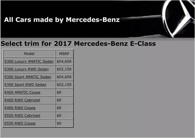 奔驰新E级上市 将掀豪车市场血雨腥风