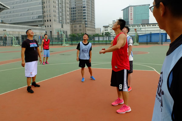 2016我试试杯3V3篮球赛开幕啦！