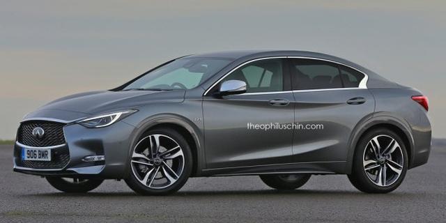 英菲尼迪Q30假想图曝光 紧凑型轿车受捧