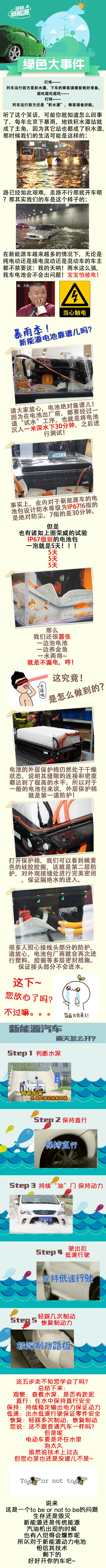 玩转新能源：暴雨来袭.电动车电池安全吗？