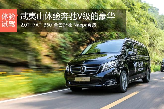 武夷山体验奔驰V级的豪华
