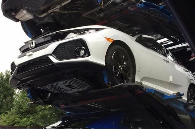 新思域两厢版实车图曝光 延续概念车设计