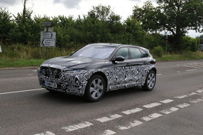 疑似捷豹纯电动SUV谍照