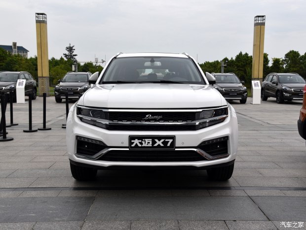 众泰汽车 大迈X7 2016款 基本型