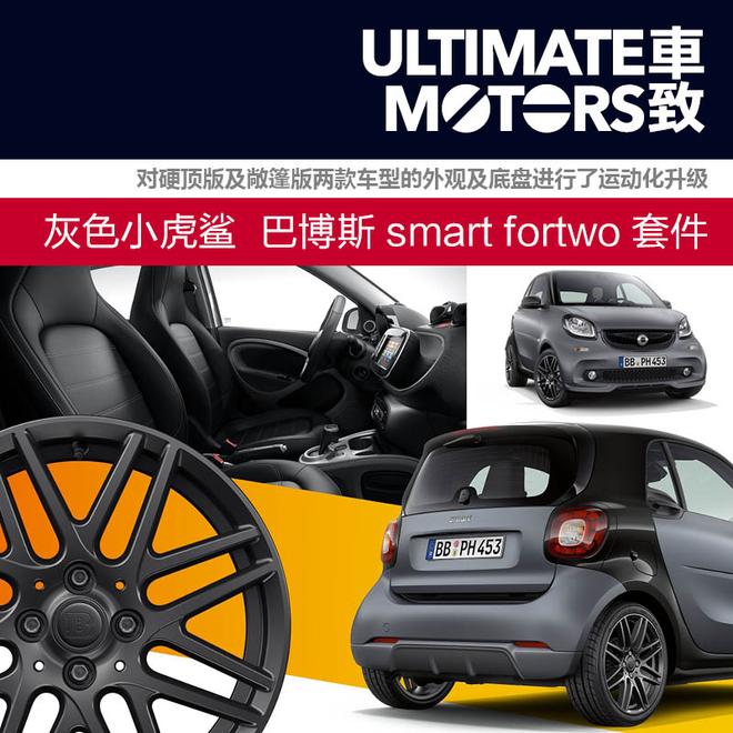 灰色小虎鲨 巴博斯smart fortwo套件