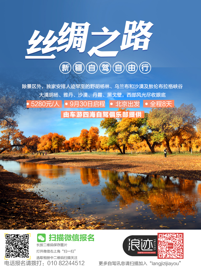 十一去哪？自驾额济纳胡杨林、丝绸之路