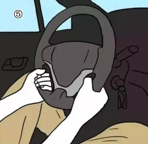 妹子找老公看这 手握方向盘的姿势出卖他