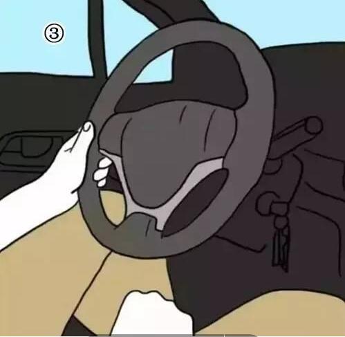 妹子找老公看这 手握方向盘的姿势出卖他