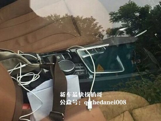 没鸡腿挡把，华晨宝马全新三厢1系谍照