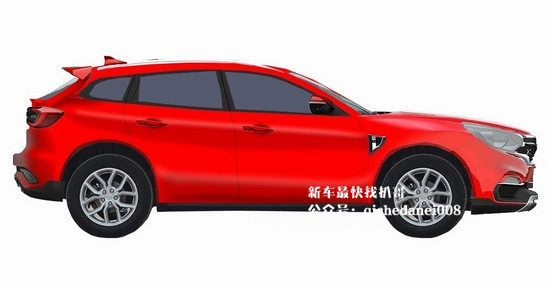 这次不山寨了，全新陆风X3跨界SUV曝光