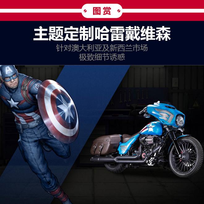 还不考本！漫威主题哈雷戴维森摩托车