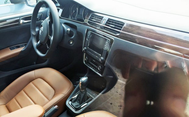 将搭载MIB娱乐系统 新款桑塔纳谍照曝光