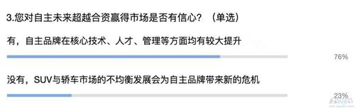 自主增幅连超合资 未来“逆袭”被市场看好