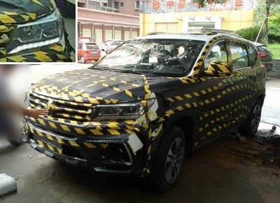 东风风行又一全新SUV谍照曝光 疯狂盛宴