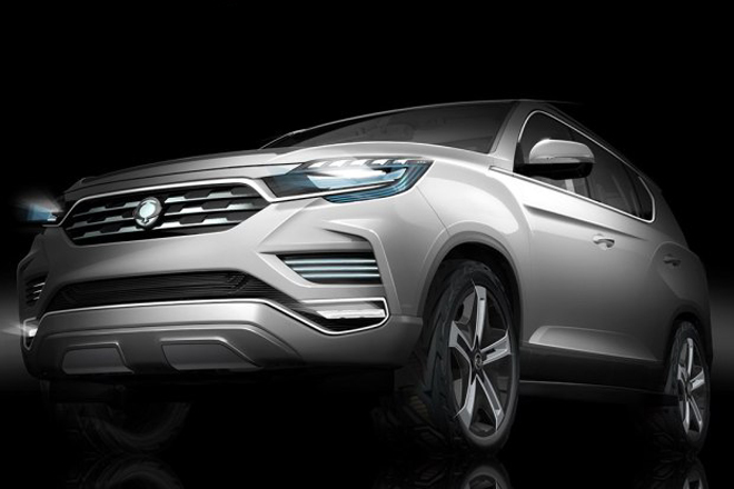 巴黎车展亮相 双龙LIV-2概念车预告图