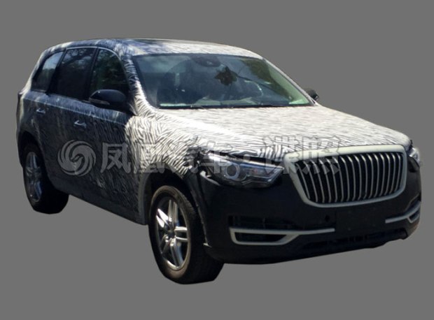 或2017年底亮相 红旗新SUV HS7内饰曝光