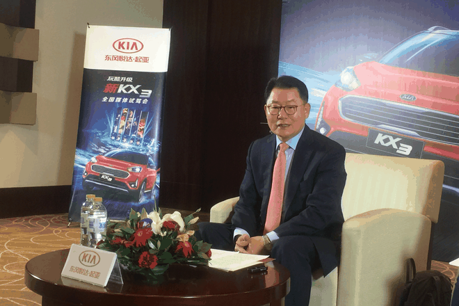 东风悦达起亚副总经理、销售本部本部长尹起峰